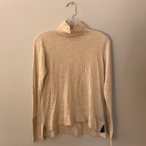 Zara cream turtleneck jumper